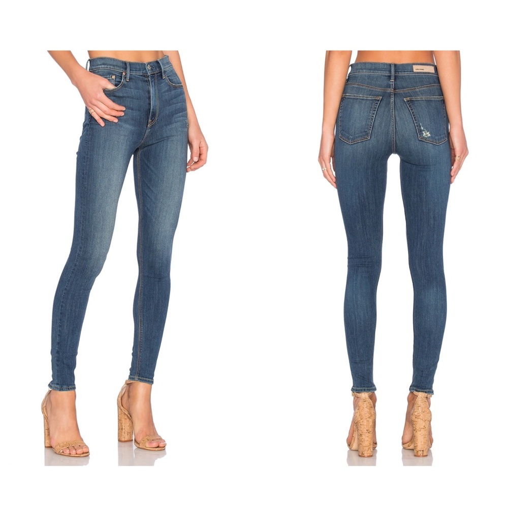 GRLFRND Kendall High-Rise Super Stretch Jeans